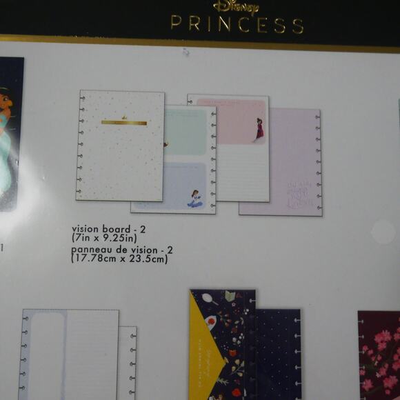 NEW Happy Planner Disney Princess Classic Planner Companion Folders Papers - Picture 10 of 16